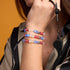 USA I | Bracelet Nations en verre sirène